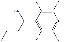 1-(2,3,4,5,6-pentamethylphenyl)butan-1-amine Structure