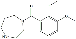 1-(2,3-dimethoxybenzoyl)-1,4-diazepane Structure