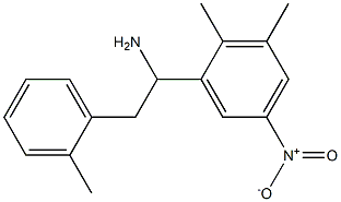 1-(2,3-dimethyl-5-nitrophenyl)-2-(2-methylphenyl)ethan-1-amine Structure