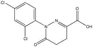 1-(2,4-dichlorophenyl)-6-oxo-1,4,5,6-tetrahydropyridazine-3-carboxylic acid Structure