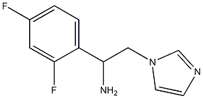 1-(2,4-difluorophenyl)-2-(1H-imidazol-1-yl)ethanamine Structure