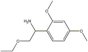 1-(2,4-dimethoxyphenyl)-2-ethoxyethanamine Structure