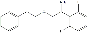 1-(2,6-difluorophenyl)-2-(2-phenylethoxy)ethan-1-amine Structure