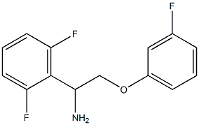 1-(2,6-difluorophenyl)-2-(3-fluorophenoxy)ethanamine Structure