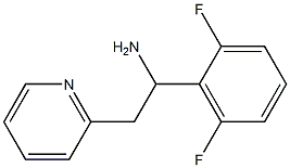 1-(2,6-difluorophenyl)-2-(pyridin-2-yl)ethan-1-amine Structure