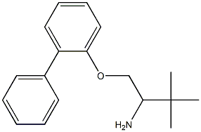 1-(2-amino-3,3-dimethylbutoxy)-2-phenylbenzene 구조식 이미지