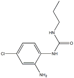 1-(2-amino-4-chlorophenyl)-3-propylurea Structure