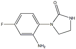 1-(2-amino-4-fluorophenyl)imidazolidin-2-one Structure