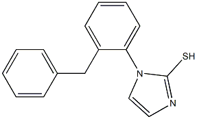 1-(2-benzylphenyl)-1H-imidazole-2-thiol Structure