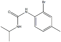 1-(2-bromo-4-methylphenyl)-3-propan-2-ylurea Structure