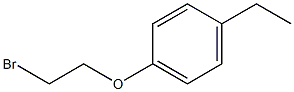 1-(2-bromoethoxy)-4-ethylbenzene 구조식 이미지