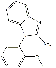 1-(2-ethoxyphenyl)-1H-1,3-benzodiazol-2-amine 구조식 이미지