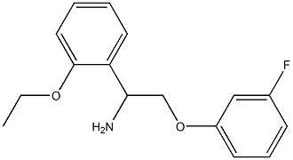 1-(2-ethoxyphenyl)-2-(3-fluorophenoxy)ethanamine 구조식 이미지