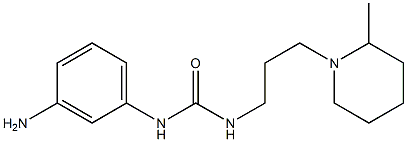 1-(3-aminophenyl)-3-[3-(2-methylpiperidin-1-yl)propyl]urea 구조식 이미지