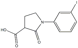 1-(3-iodophenyl)-2-oxopyrrolidine-3-carboxylic acid Structure