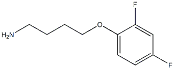 1-(4-aminobutoxy)-2,4-difluorobenzene 구조식 이미지