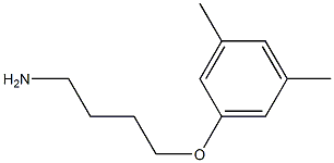 1-(4-aminobutoxy)-3,5-dimethylbenzene 구조식 이미지