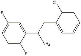 2-(2-chlorophenyl)-1-(2,5-difluorophenyl)ethan-1-amine 구조식 이미지