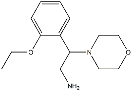 2-(2-ethoxyphenyl)-2-morpholin-4-ylethanamine 구조식 이미지