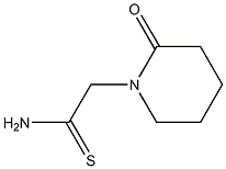 2-(2-oxopiperidin-1-yl)ethanethioamide Structure