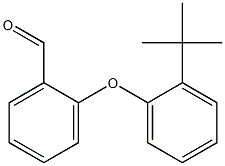 2-(2-tert-butylphenoxy)benzaldehyde 구조식 이미지