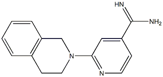 2-(3,4-dihydroisoquinolin-2(1H)-yl)pyridine-4-carboximidamide Structure