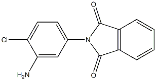 2-(3-amino-4-chlorophenyl)-1H-isoindole-1,3(2H)-dione Structure