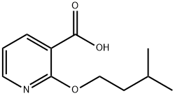 2-(3-methylbutoxy)pyridine-3-carboxylic acid Structure