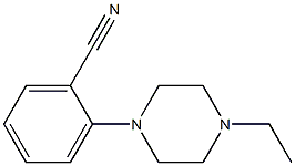 2-(4-ethylpiperazin-1-yl)benzonitrile Structure