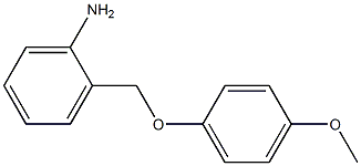 2-(4-methoxyphenoxymethyl)aniline 구조식 이미지