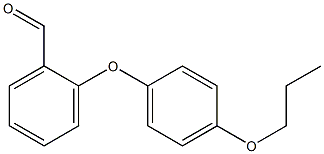 2-(4-propoxyphenoxy)benzaldehyde 구조식 이미지