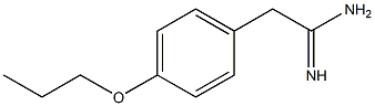 2-(4-propoxyphenyl)ethanimidamide 구조식 이미지