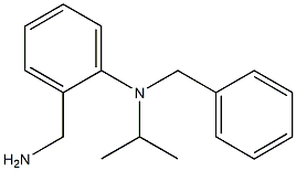2-(aminomethyl)-N-benzyl-N-(propan-2-yl)aniline 구조식 이미지