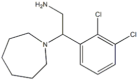 2-(azepan-1-yl)-2-(2,3-dichlorophenyl)ethan-1-amine Structure