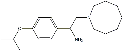 2-(azocan-1-yl)-1-[4-(propan-2-yloxy)phenyl]ethan-1-amine 구조식 이미지