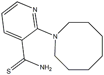 2-(azocan-1-yl)pyridine-3-carbothioamide 구조식 이미지