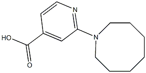 2-(azocan-1-yl)pyridine-4-carboxylic acid Structure