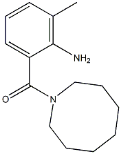 2-(azocan-1-ylcarbonyl)-6-methylaniline 구조식 이미지