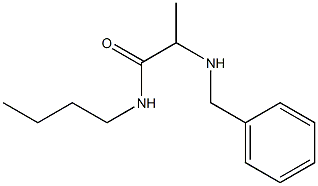 2-(benzylamino)-N-butylpropanamide 구조식 이미지