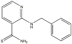 2-(benzylamino)pyridine-3-carbothioamide 구조식 이미지