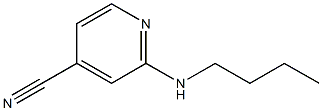 2-(butylamino)isonicotinonitrile Structure