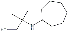 2-(cycloheptylamino)-2-methylpropan-1-ol Structure