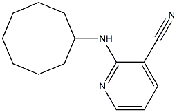 2-(cyclooctylamino)pyridine-3-carbonitrile Structure