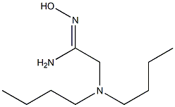 2-(dibutylamino)-N'-hydroxyethanimidamide 구조식 이미지