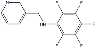 2,3,4,5,6-pentafluoro-N-(pyridin-3-ylmethyl)aniline 구조식 이미지