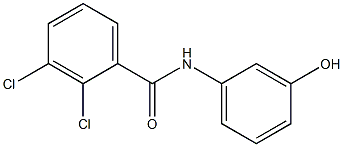 2,3-dichloro-N-(3-hydroxyphenyl)benzamide Structure