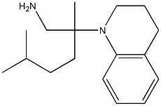 2,5-dimethyl-2-(1,2,3,4-tetrahydroquinolin-1-yl)hexan-1-amine 구조식 이미지