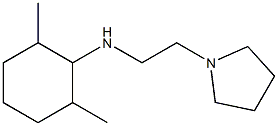 2,6-dimethyl-N-[2-(pyrrolidin-1-yl)ethyl]cyclohexan-1-amine 구조식 이미지