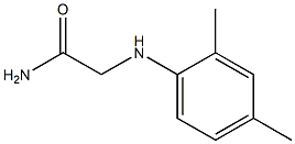 2-[(2,4-dimethylphenyl)amino]acetamide Structure