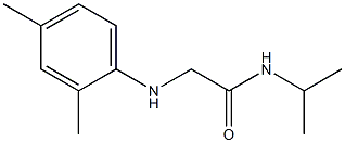 2-[(2,4-dimethylphenyl)amino]-N-(propan-2-yl)acetamide Structure